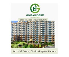 1 BHK @ 12 Lacs - Global Heights Gurgaon | 9250404173