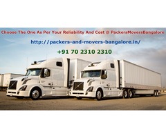 Affordable Packers and Movers Bangalore Local Shifting Charges